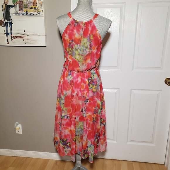 SUNDANCE silk midi dress - Picture 3 of 4